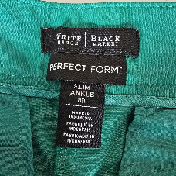 White House Black Market Perfect Form Slim Ankle Womens Size 8r - Picture 4 of 7